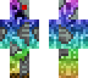 rainbow robot creeper
