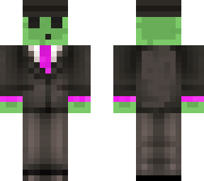 slime suit with hat