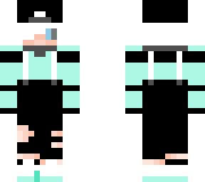 blue overall boy