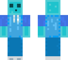blue slime guy