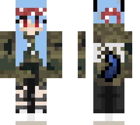 bts suga female wolf blue
