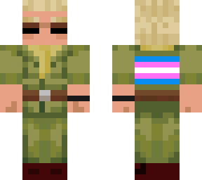 miller but big boss ordered the trans rights flag stitched on all msf uniforms