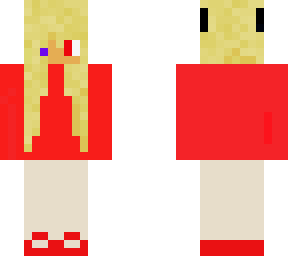 minecraft girl edited