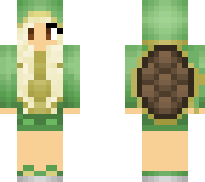 recolor of 'sea turtle girl'