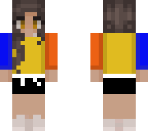 red, blue, yellow hoddie