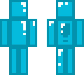 simple blue skin (?)