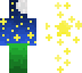 stary night -pixle art