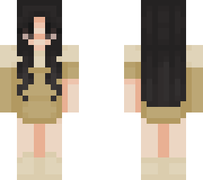tan hoodie shirt thing (girl ver)