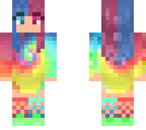tie die girl