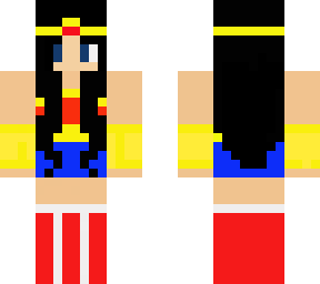wonder woman when she  wus older