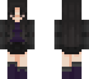 black and purple girl skin (request)