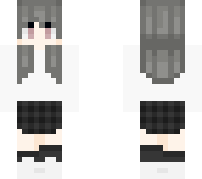 black and white girly