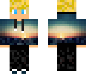 blond sunset sweater