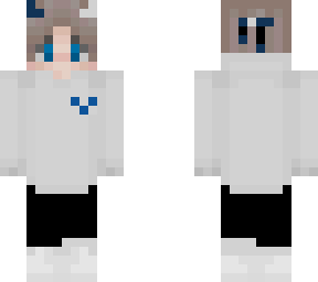 blue and white blonde
