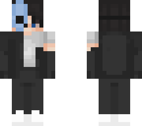 blue skull boy