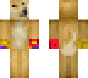 doge with infinity and power gauntlet