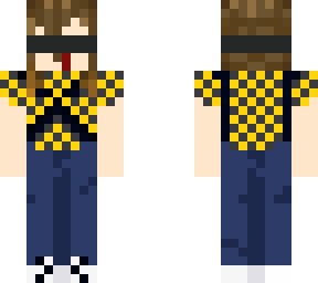 Eleven stranger things 3 blindfold | Minecraft Skin