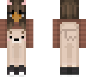 ellie with bear overalls 2