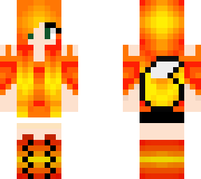 fire wolf chick