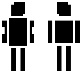 inverted cartoon guy