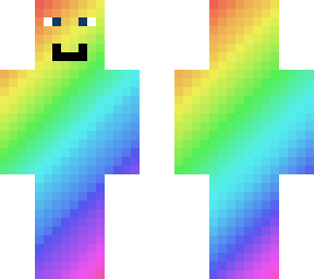 noob rainbow steve