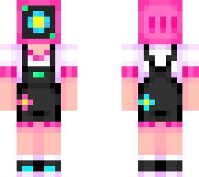 pink tv head