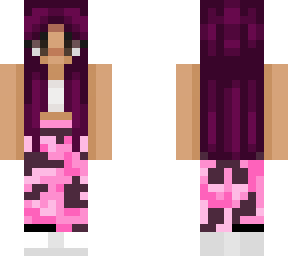 plum camo pants