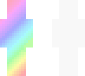 rainbow pastel skin