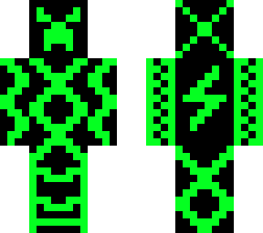 random green lightning creeper