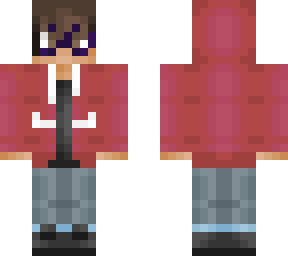 red hoodie boy