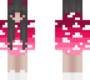 red sky girl