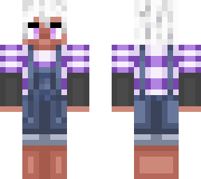 white haired boy