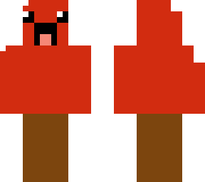 bitten red popsicle man