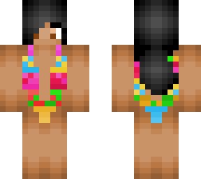 black haired woman in one piece body paint