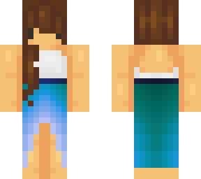 chibi beach girl