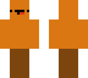 orange popsicle man