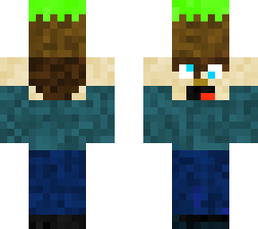 person/w grass block