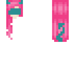 pink hair