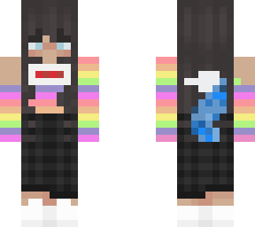 rainbow girl