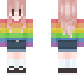 rainbow girl
