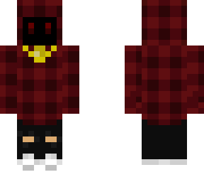 red checkered demon