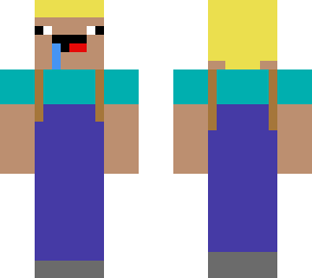 blond steve without headphones