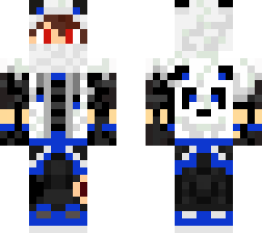 blue panda