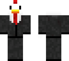 Chicken in a Suit | Minecraft Skin
