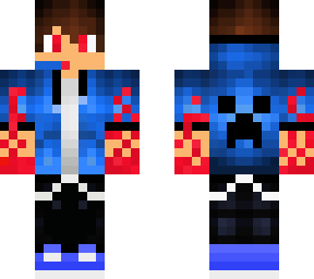 creeper boy whit blood