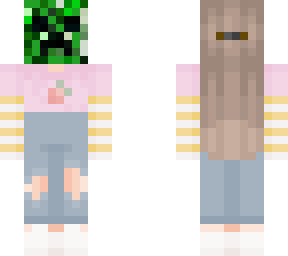 creeper face girl