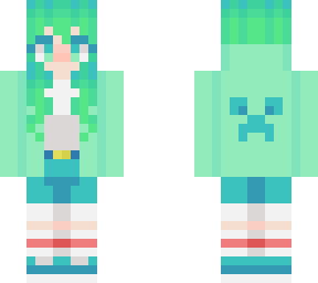 creeper hoodie girl (original)