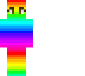 cute rainbow girl