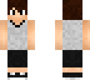 grey tank top