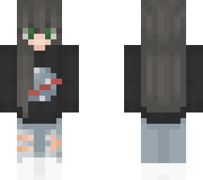 made the eyes green
